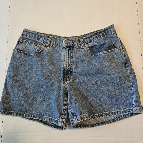 Vintage Ralph Lauren Polo Jean Co 5" Saturday Short Denim Women's Jean Shorts 10 - Picture 4 of 14